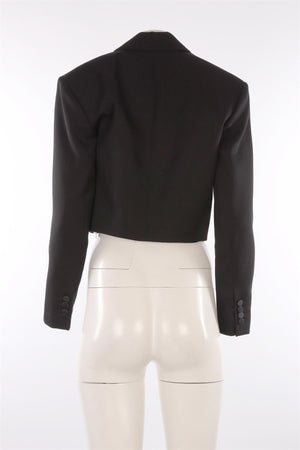 ISABEL MARANT BLACK WOOL BLAZER FR 36 UK 8