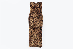 THE NEW ARRIVALS ILKYAZ OZEL COTTON MAXI DRESS FR 36 UK 8