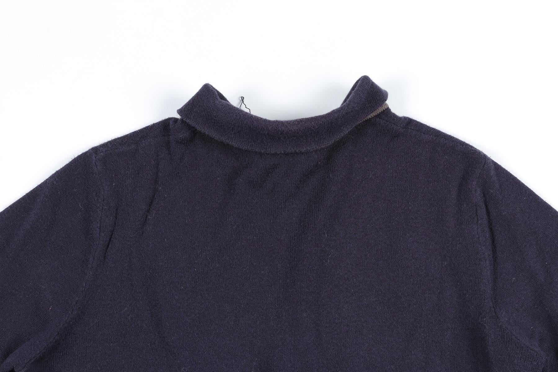 BONPOINT NAVY KIDS BOYS CARDIGAN 6 YEARS