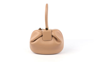 GABRIELA HEARST BEIGE NINA LEATHER TOTE BAG