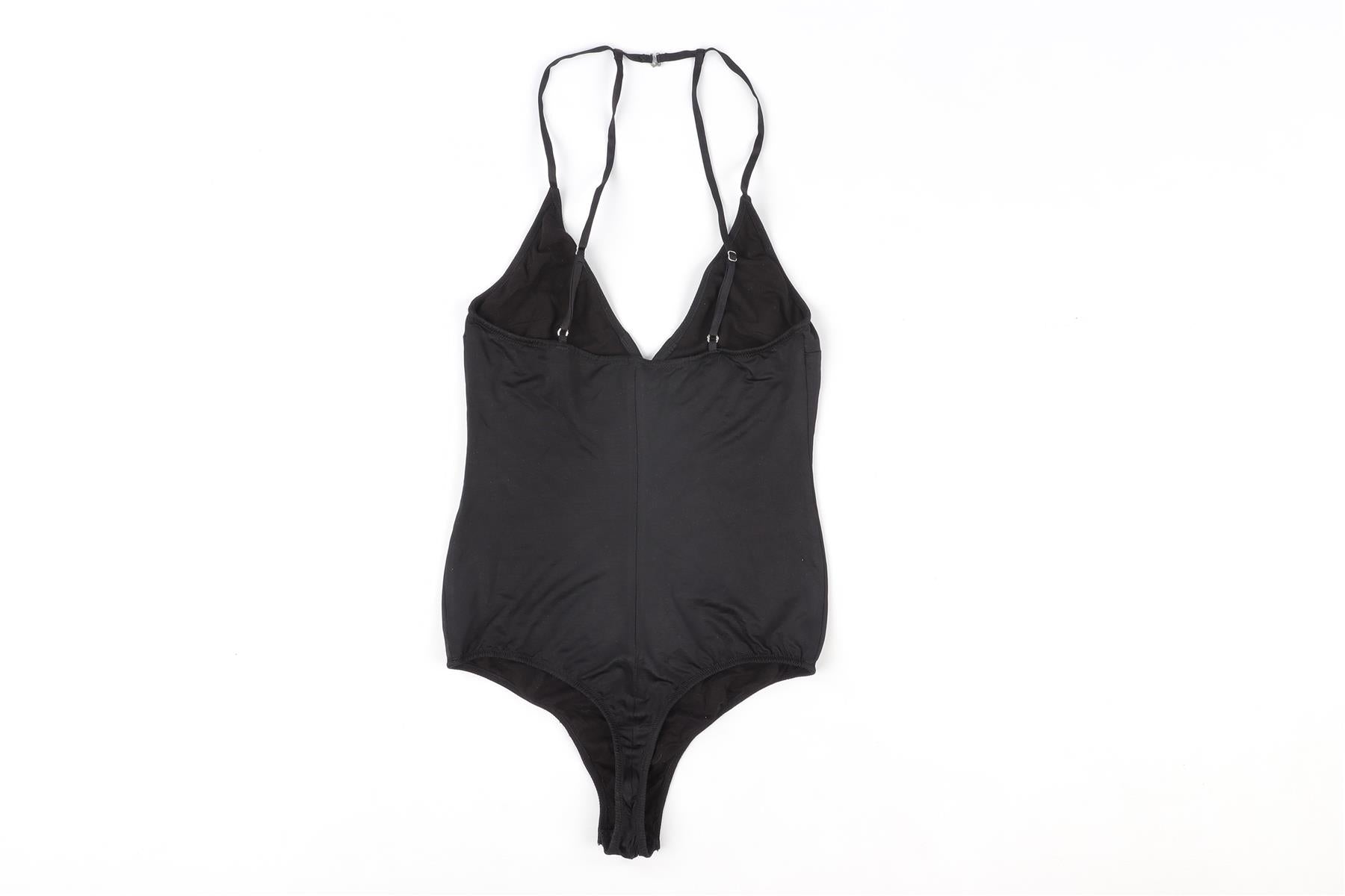 FLEUR DU MAL BLACK BODYSUIT SMALL