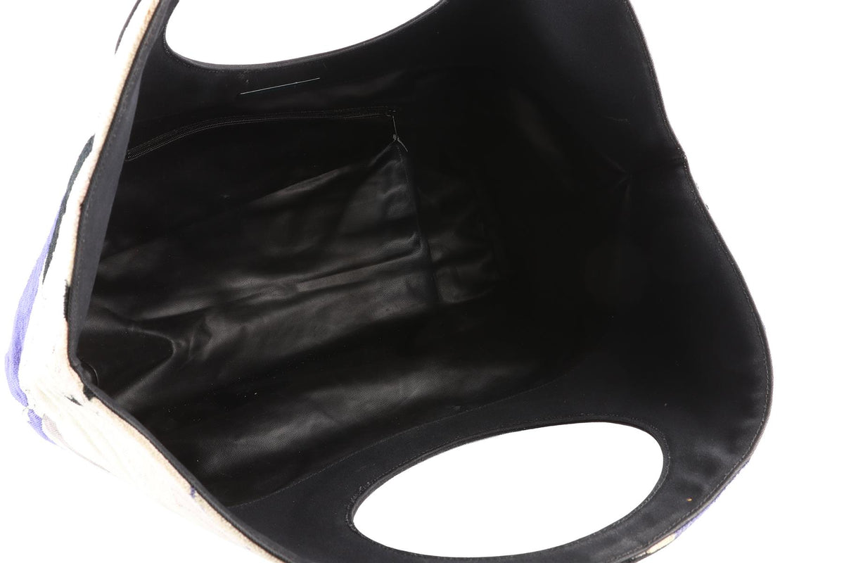 EMILIO PUCCI MULTI TERRY CLOTH TOTE BAG