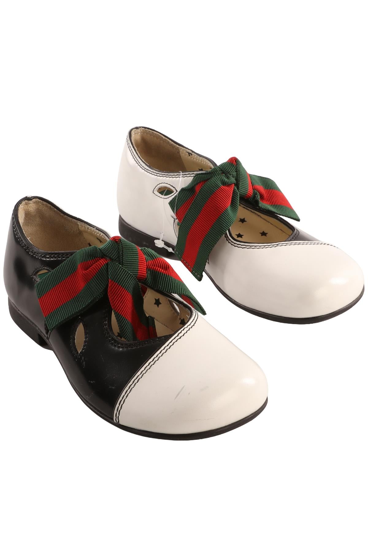 GUCCI BLACK KIDS GIRLS BALLET FLATS EU 25 UK 8 US 9