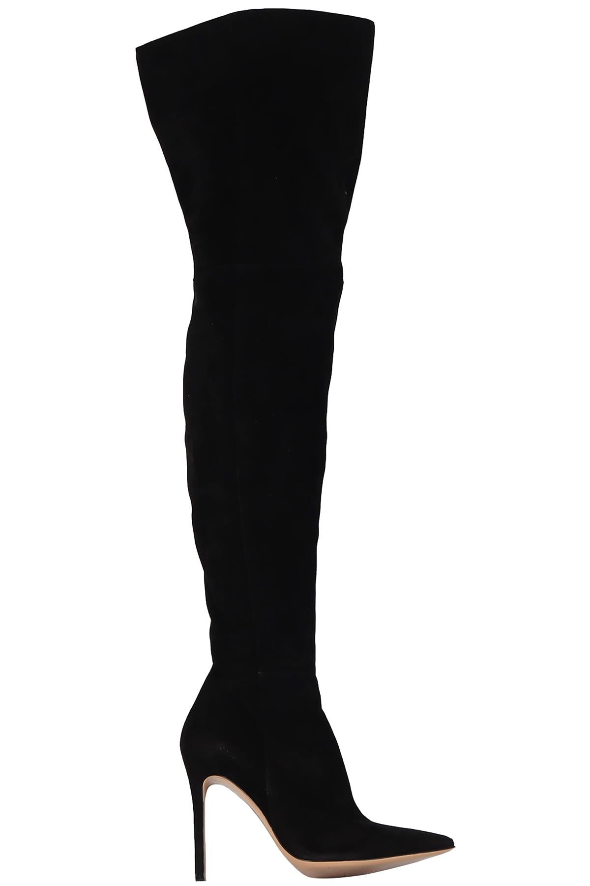 GIANVITTO ROSSI SUEDE OVER THE KNEE BOOTS EU 38 UK 5 US 8