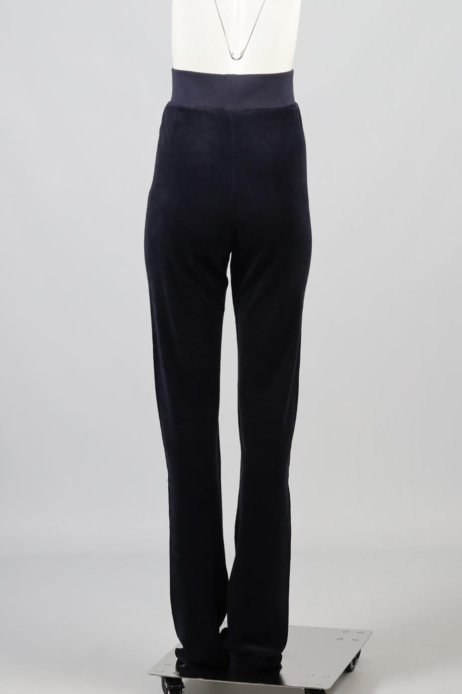 VETEMENTS + JUICY COUTURE VELVET WIDE LEG PANTS MEDIUM