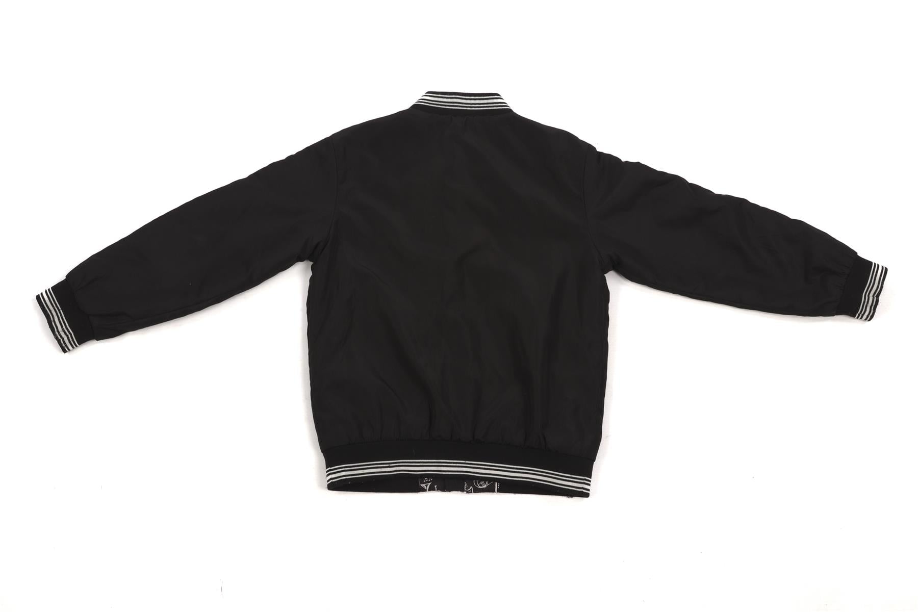 DOLCE & GABBANA BLACK KIDS BOYS JACKET 4 YEARS