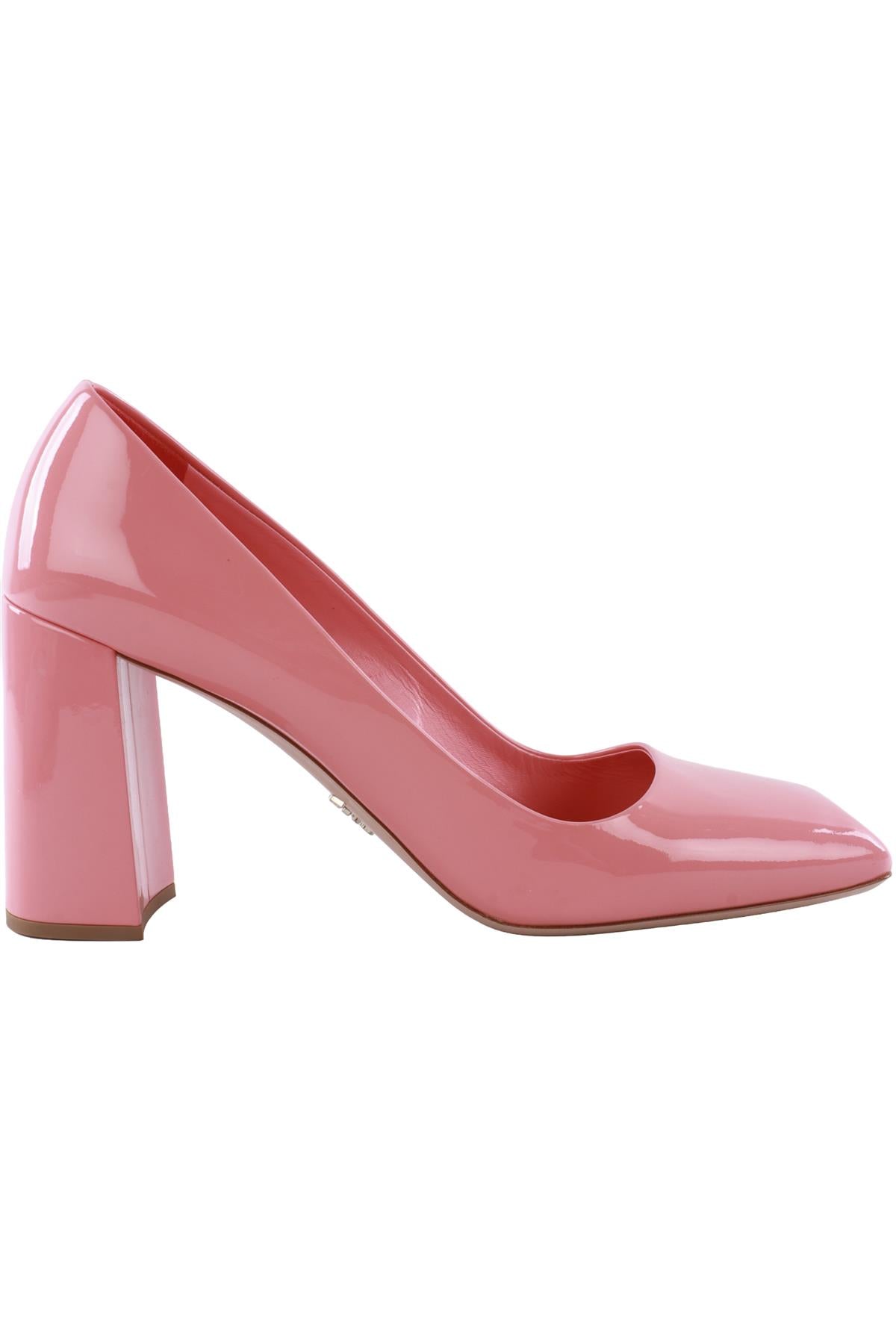 PRADA PINK PATENT LEATHER PUMPS EU 40.5 UK 7.5 US 10.5