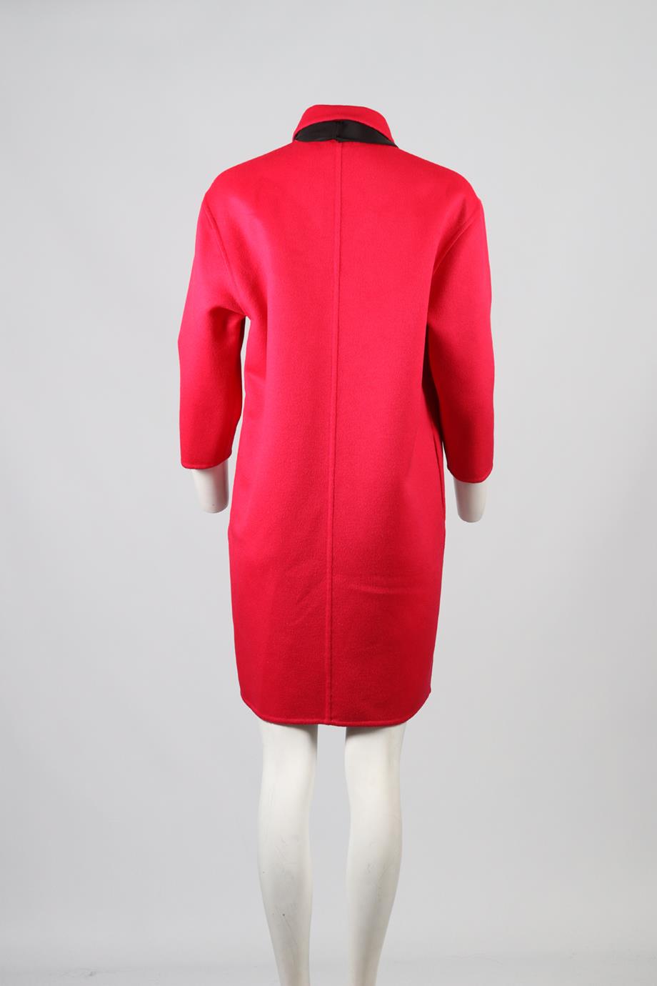 GUCCI WOOL AND ANGORA BLEND COAT IT 42 UK 10