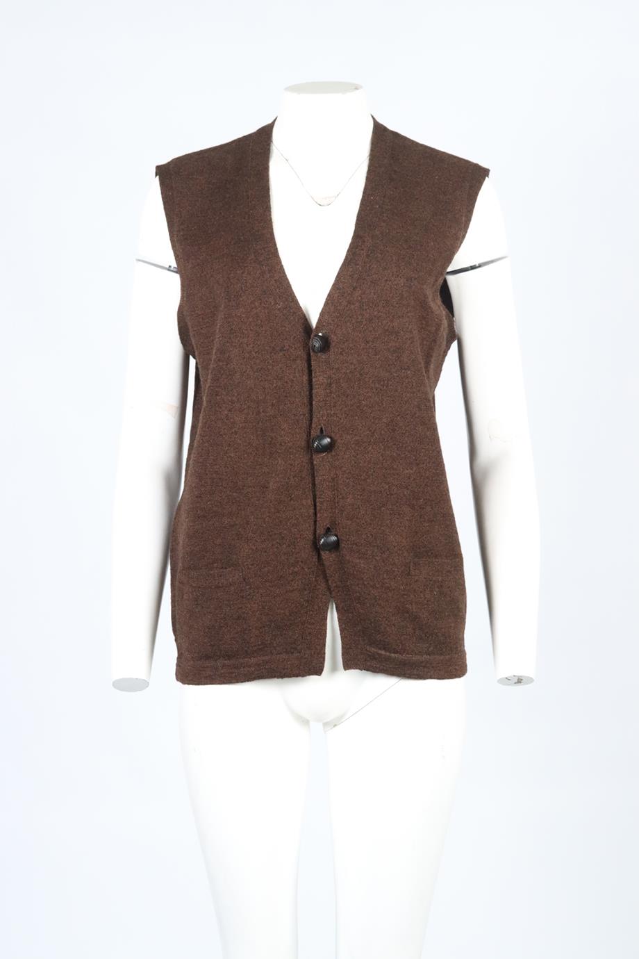 GOLDEN GOOSE DELUXE BRAND WOOL VEST LARGE