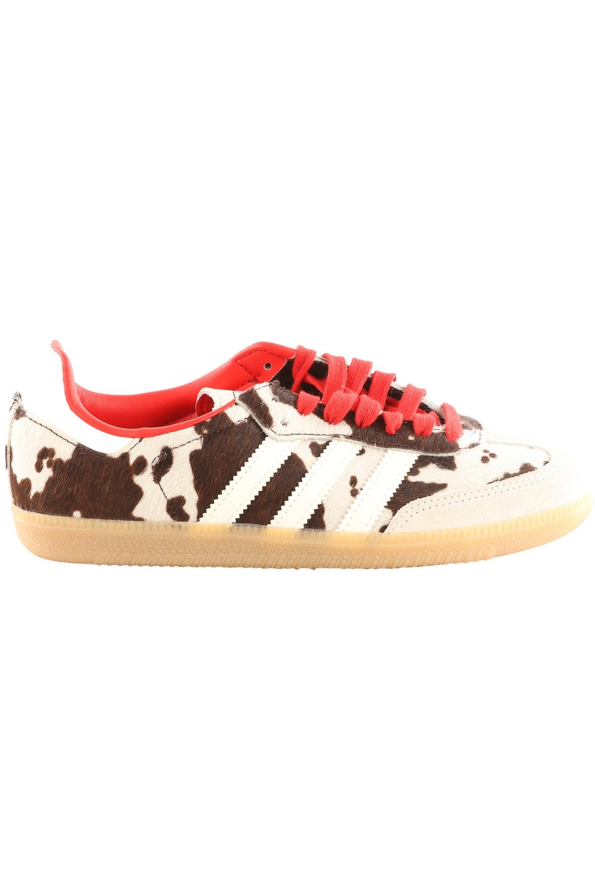 ADIDAS RED SAMBA AURORA COFFEE/ OFF WHITE/ GUM SNEAKERS EU 36 2/3 UK 4 US 5.5