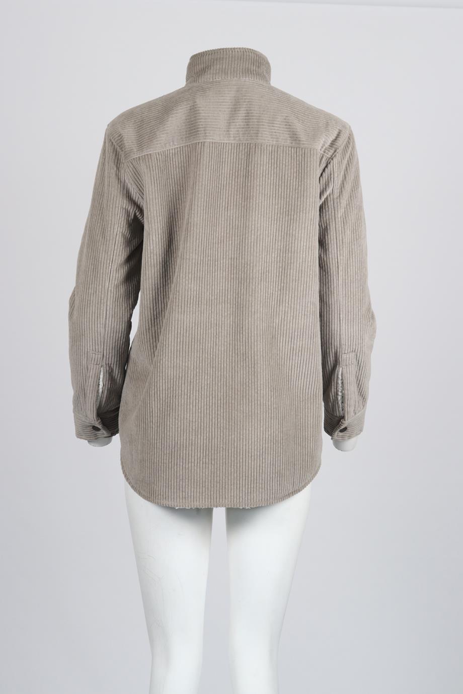 JAMES PERSE FLEECE AND CORDUROY JACKET US 2 UK 6