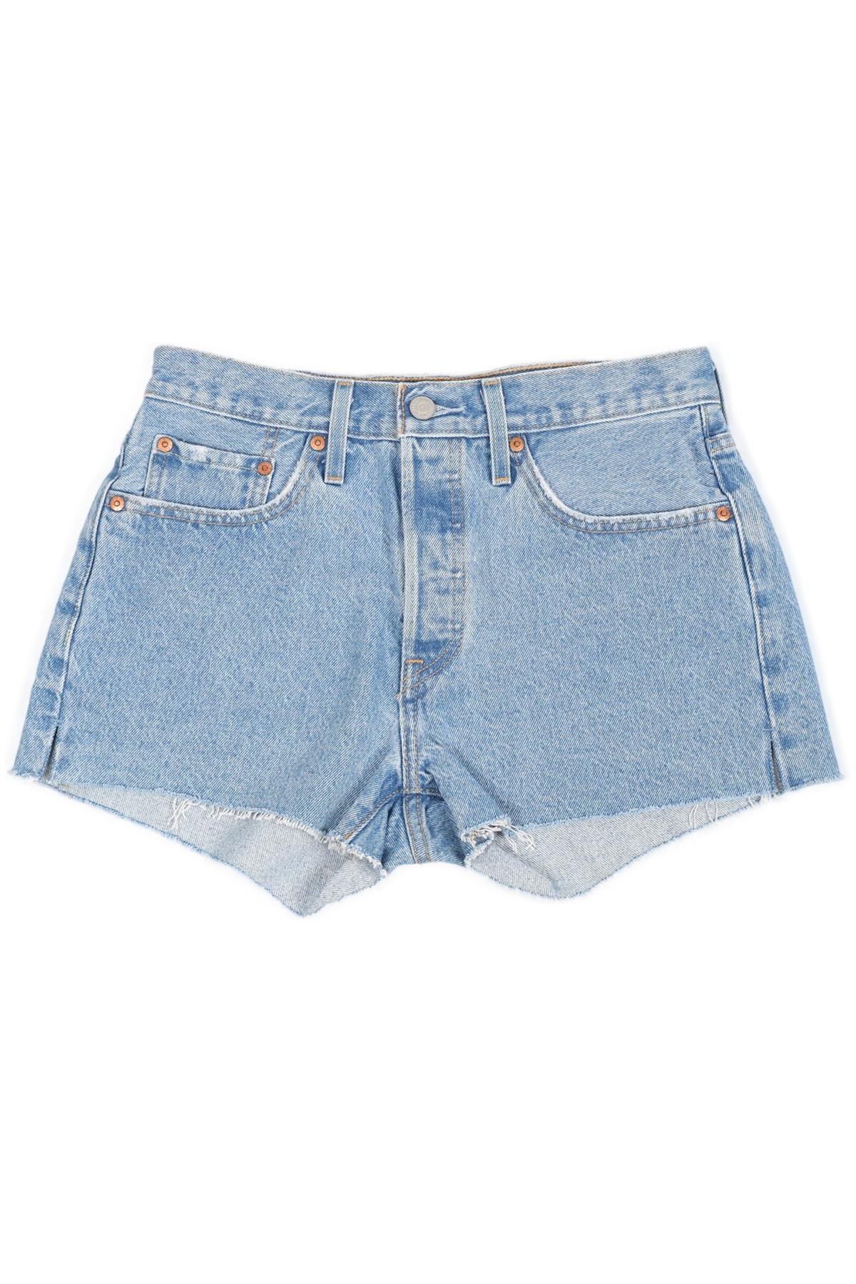 LEVI'S HIGH RISE DENIM SHORTS W27 UK 8-10