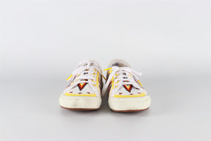 ALANUI + SUPERGA MULTICOLOUR BEAD SNEAKERS EU 38 UK 5 US 6