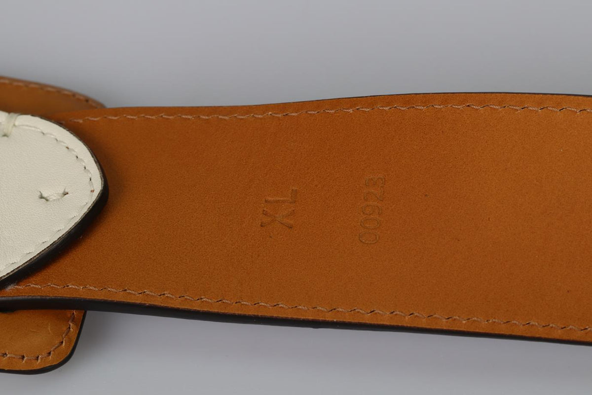 RALPH LAUREN LEATHER WAIST BELT