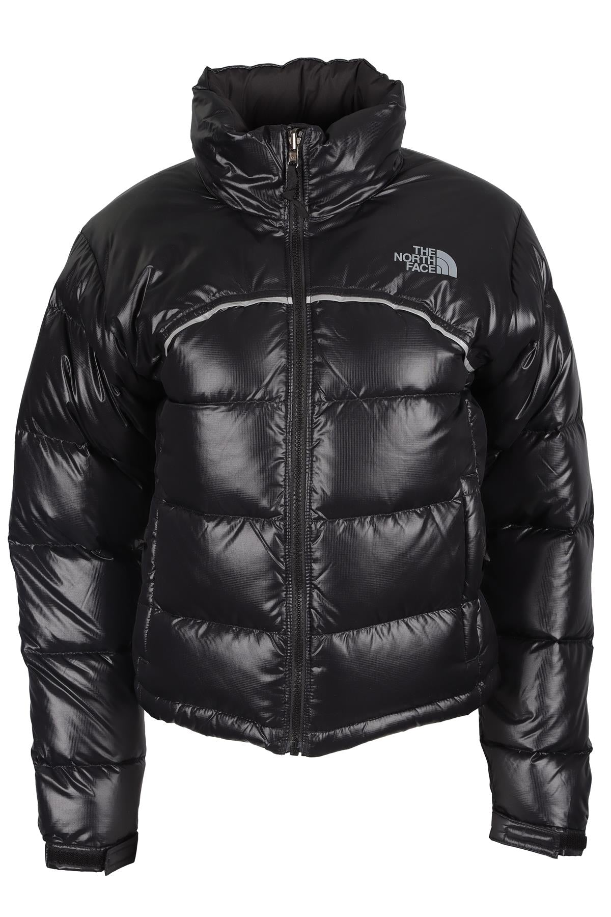THE NORTH FACE BLACK PADDED DOWN JACKET SMALL