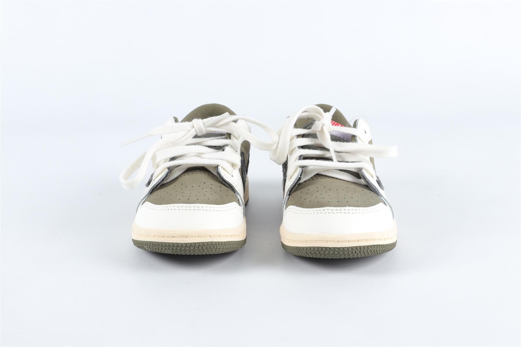 NIKE GREEN BOYS SUEDE TRAINERS EU 27 UK 9.5 US 10