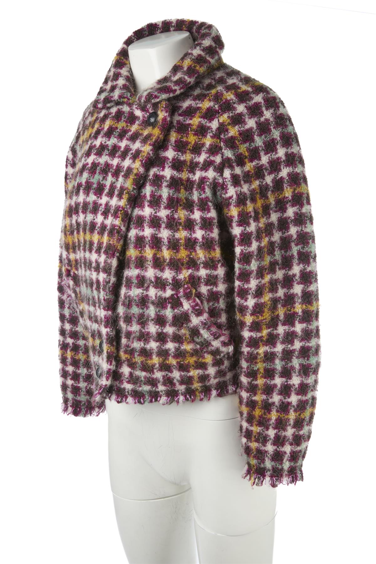 ISABEL MARANT MULTI WOOL JACKET FR 34 UK 6