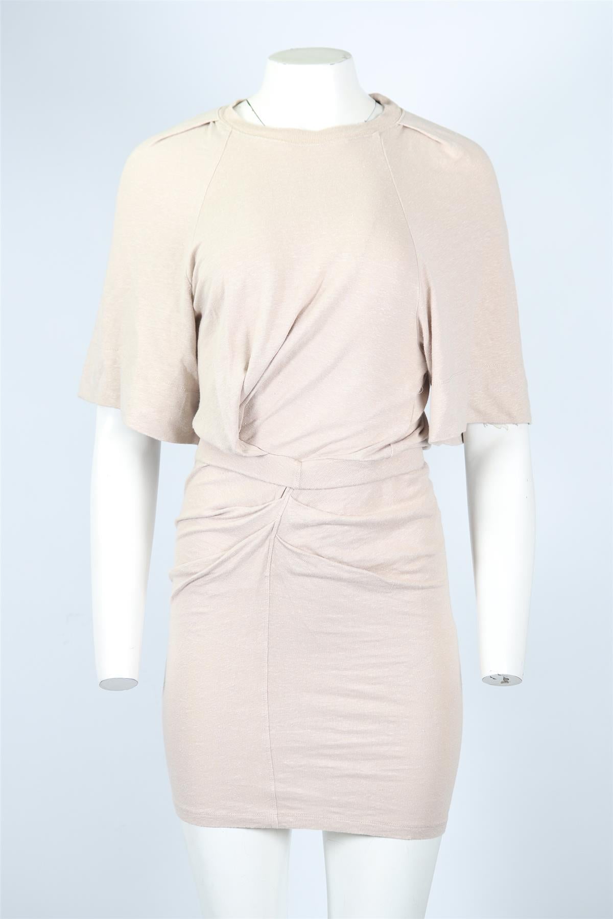 IRO LINEN MINI DRESS XSMALL