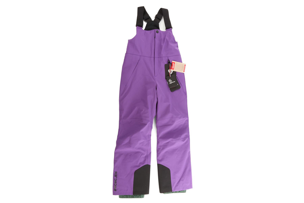 MONCLER PURPLE KIDS GIRLS SALOPETTES 12 YEARS