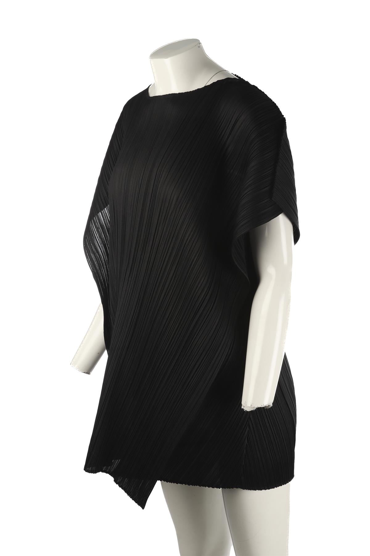 PLEATS PLEASE ISSEY MIYAKE BLACK TOP JP 5 UK 12