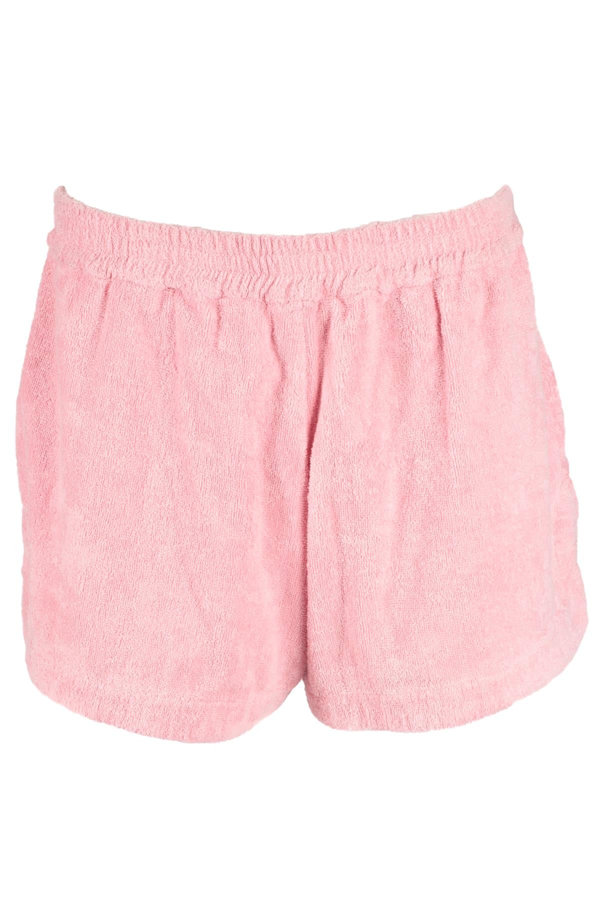 TERRY PINK COTTON SHORTS LARGE