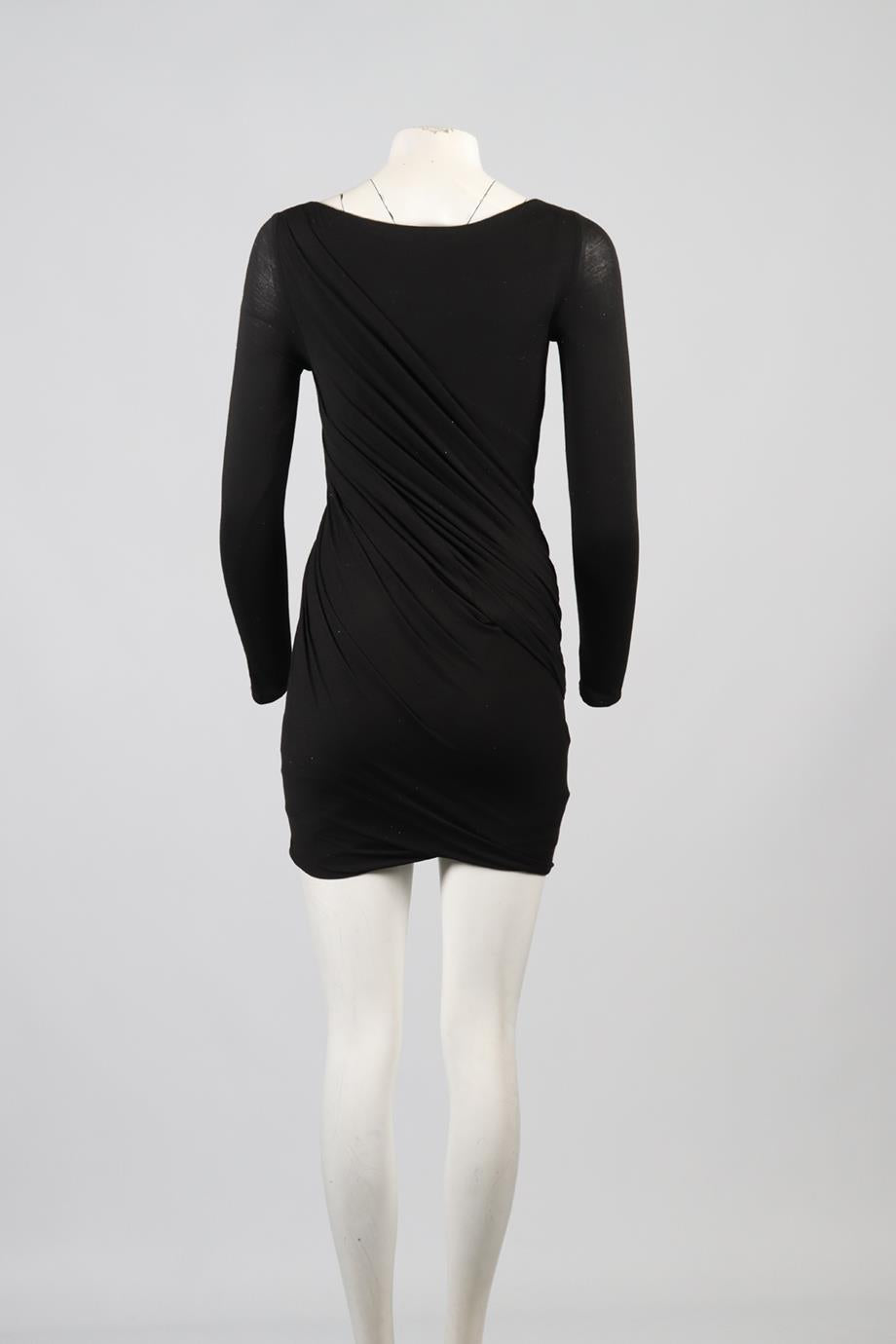 DONNA KAREN JERSEY MINI DRESS SMALL