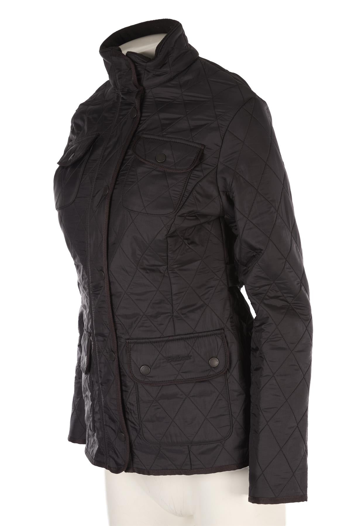 BARBOUR BLACK SHELL JACKET UK 8