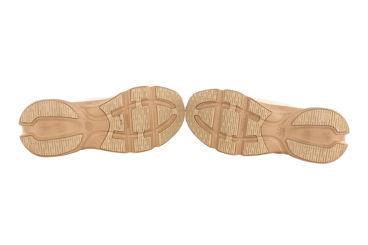 LOEWE + ON TAN CLOUD MESH SNEAKERS EU 38 UK 5