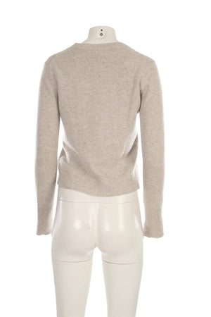 JOSEPH GREY CASHMERE SWEATER XSMALL