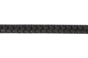 LOEWE BLACK WOVEN SPIRAL LEATHER SHOULDER STRAP