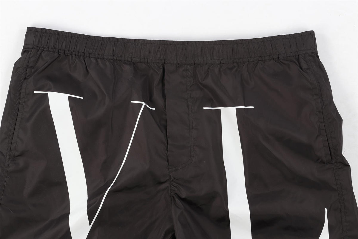 VALENTINO BLACK MEN'S SWIM SHORTS IT 50 UK 34