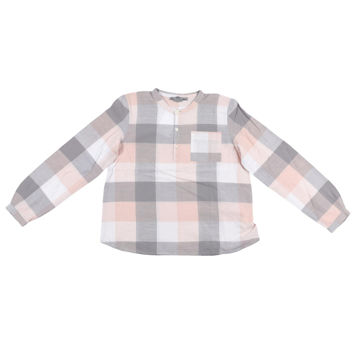 BONPOINT GREY KIDS BOYS SHIRT 10 YEARS
