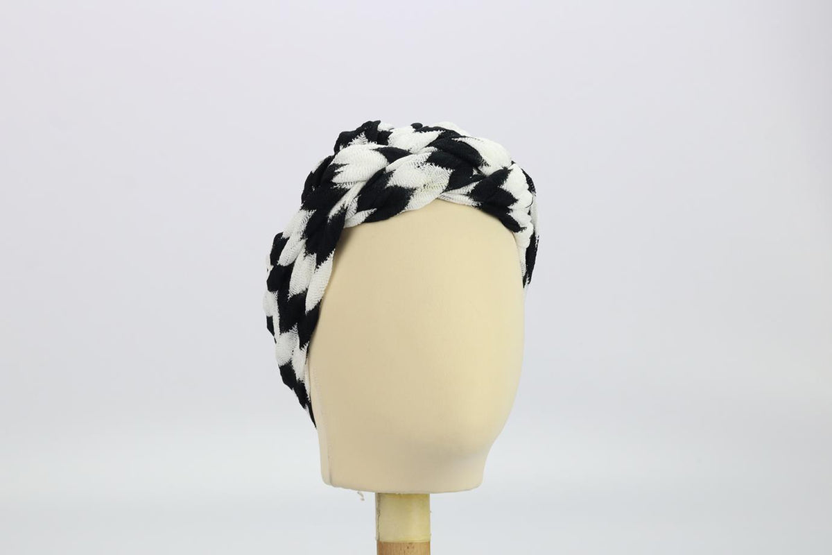 MISSONI CROCHET KNIT HEADBAND ONE SIZE