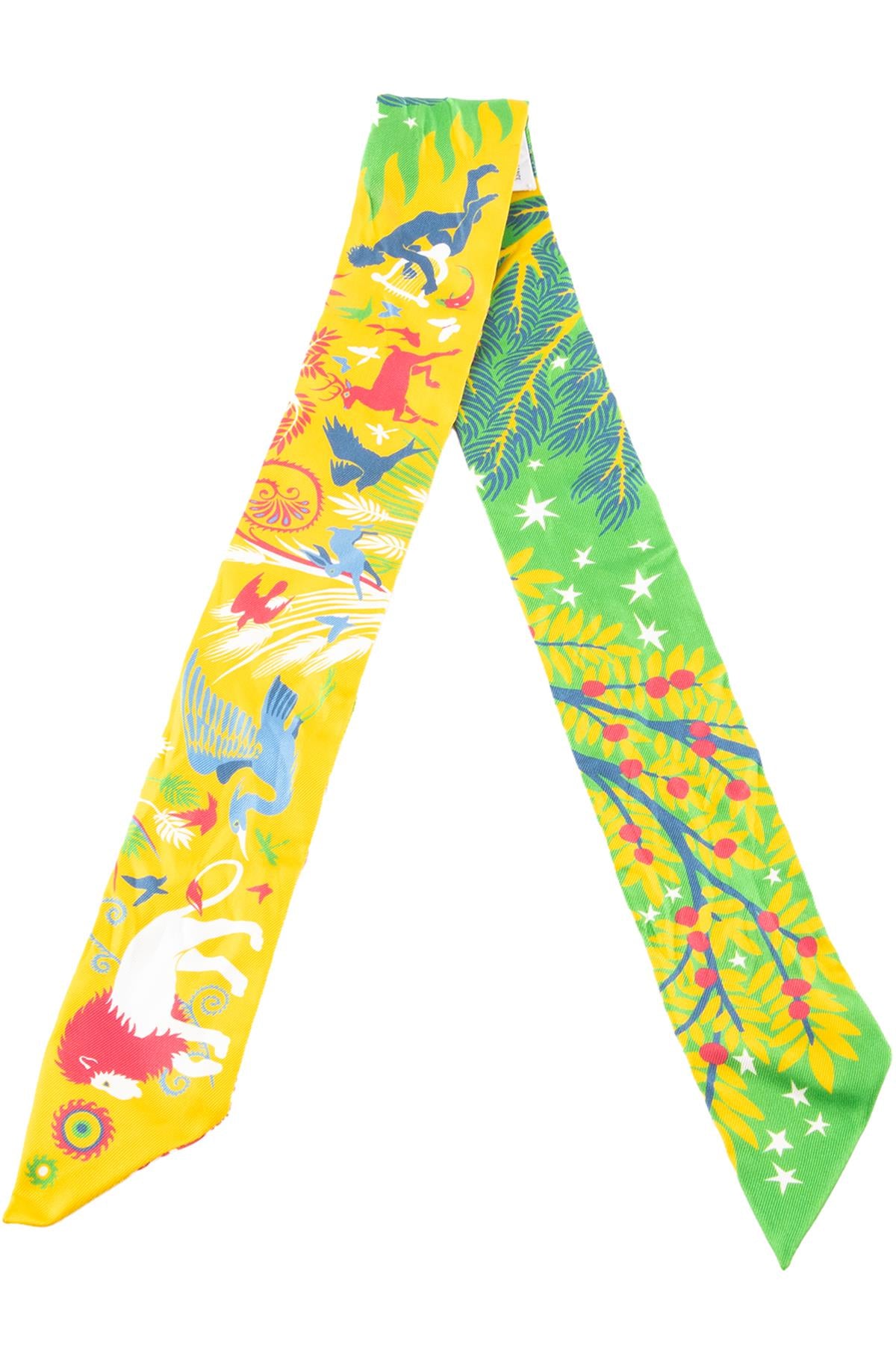 HERMÈS MULTI TWILLY 86 SILK SCARF
