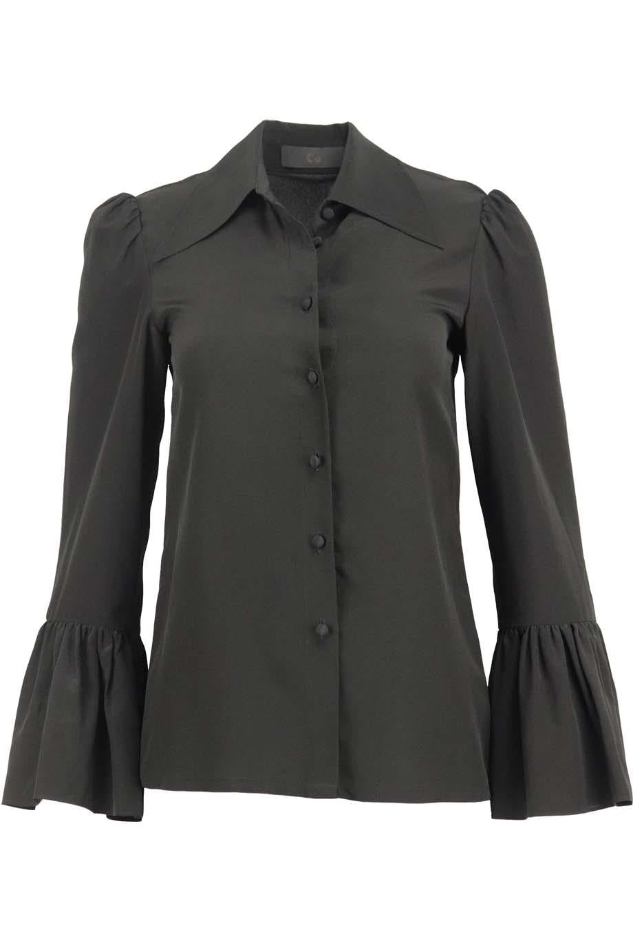 CO SILK BLOUSE XSMALL