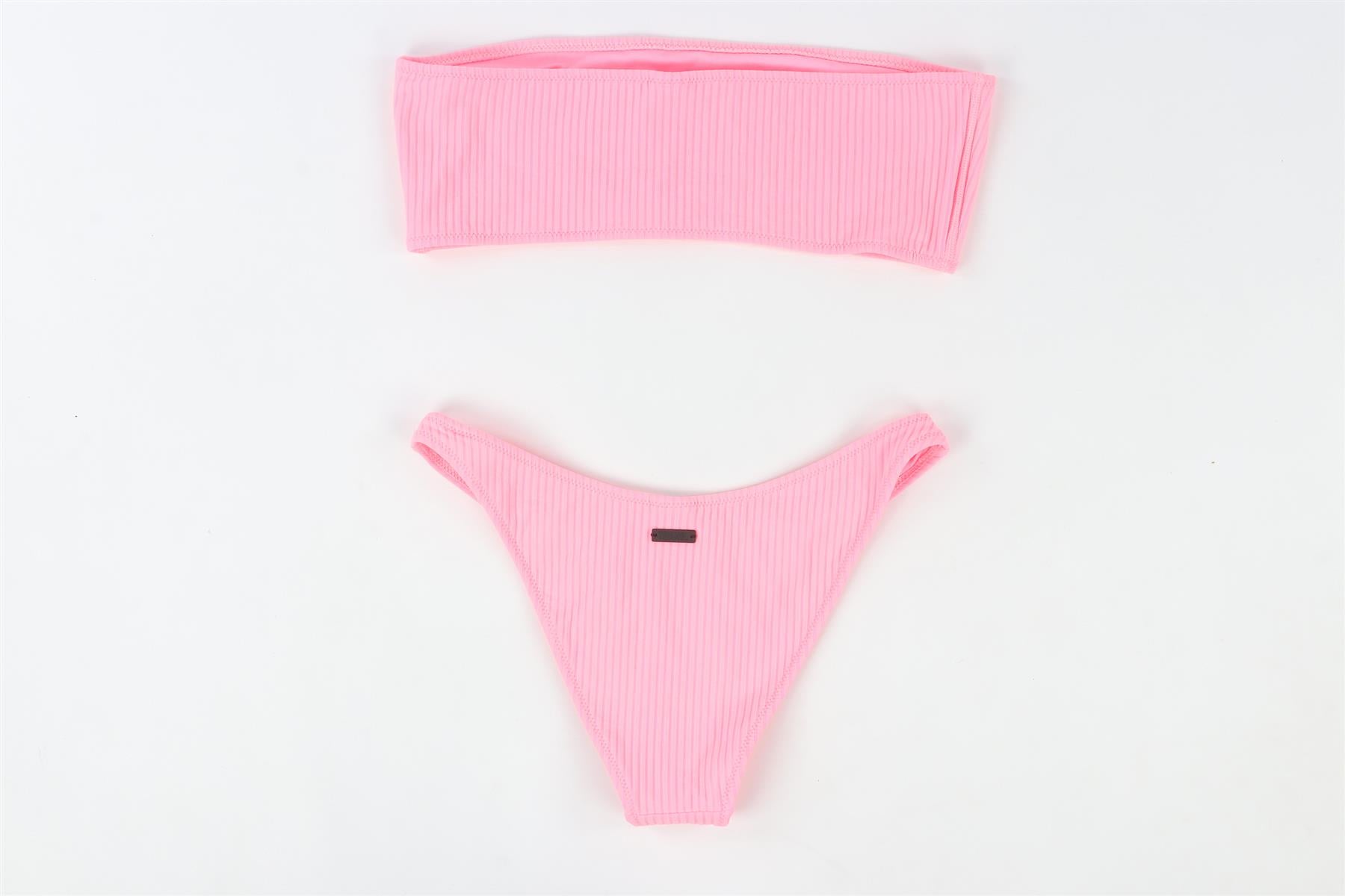 TRIANGLE PINK BIKINI MEDIUM-LARGE