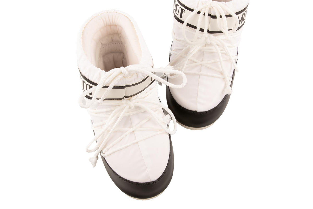 MOON BOOT WHITE SHELL BOOTS EU 39-41 UK 6-8 US 9-11