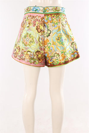 ALEMAIS MULTI WOVEN SHORTS AU 12 UK 12