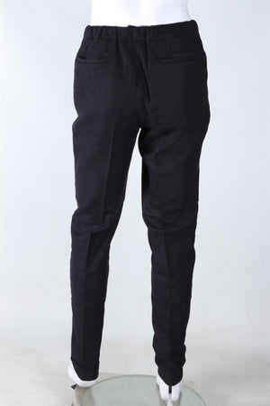 THOM SWEENEY NAVY MEN'S WOOL STRAIGHT LEG PANTS IT 52 UK/US 36