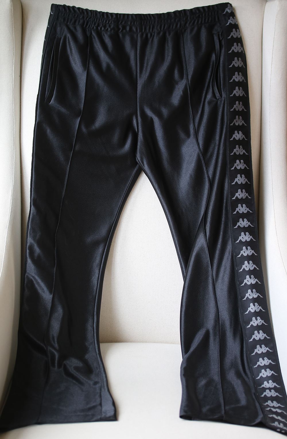FAITH CONNEXION SIDE LOGO STRIPE TRACK PANTS SMALL