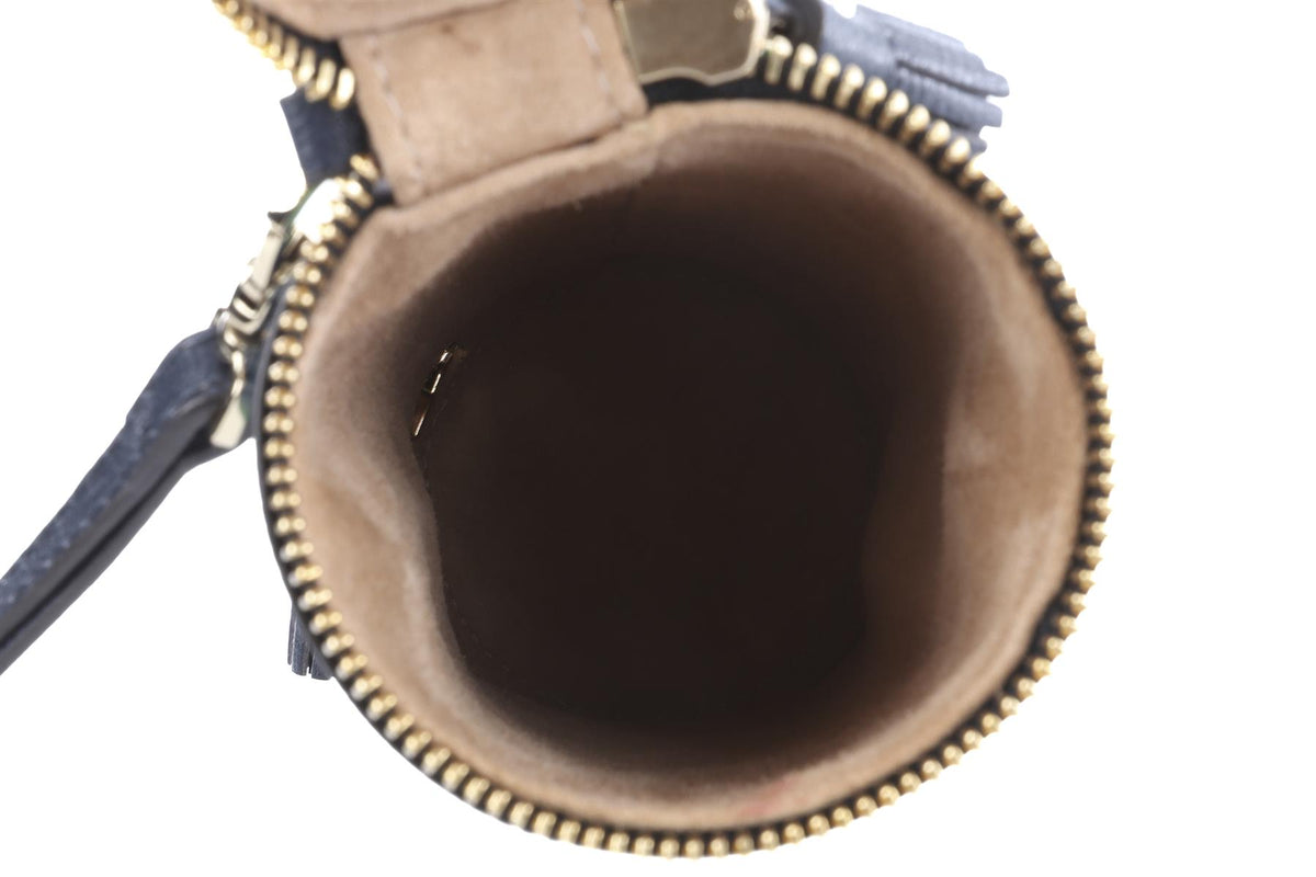 ANYA HINDMARCH MULTI POLO MINTS LEATHER CLUTCH