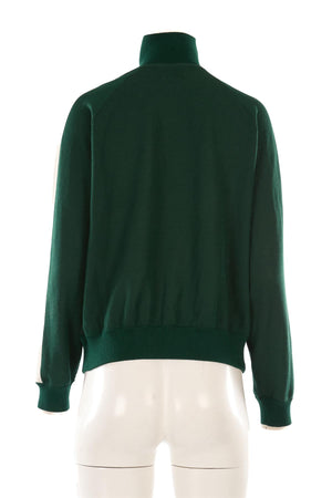 ISABEL MARANT ÉTOILE GREEN KNIT CARDIGAN FR 44