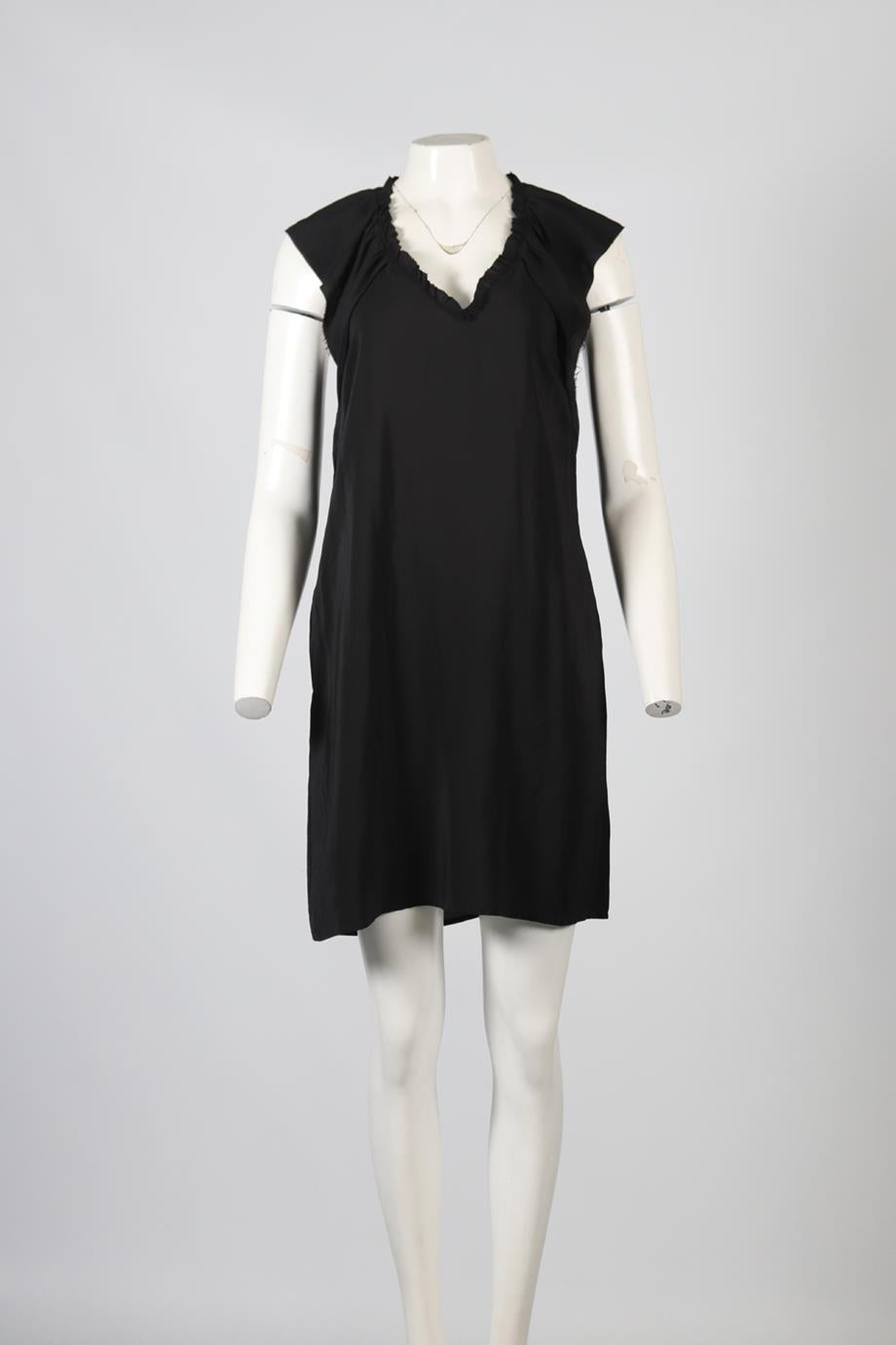 RAQUEL ALLEGRA SILK MIDI DRESS 1 UK 10-12