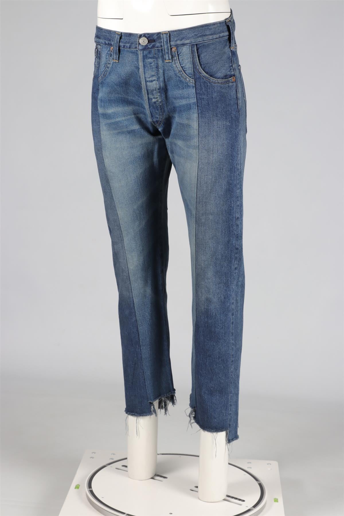 JUNYA WATANABE + LEVI'S BLUE STRAIGHT LEG JEANS MEDIUM