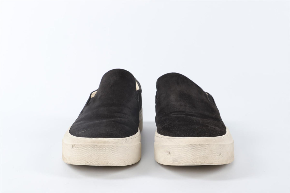 THE ROW BLACK SUEDE SNEAKERS EU 38 UK 5 US 8
