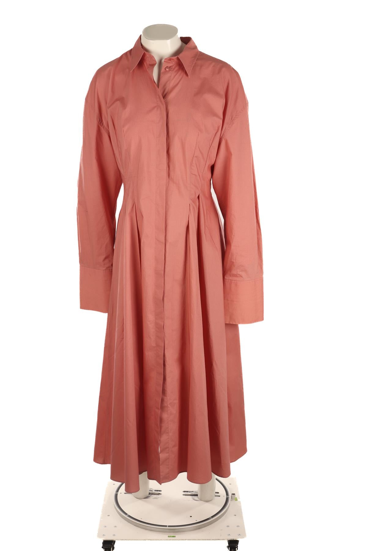 SCANLAN THEODORE PINK COTTON MAXI DRESS AU 12