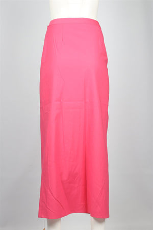 REFORMATION PINK COTTON BLEND MAXI SKIRT US 2 UK 6