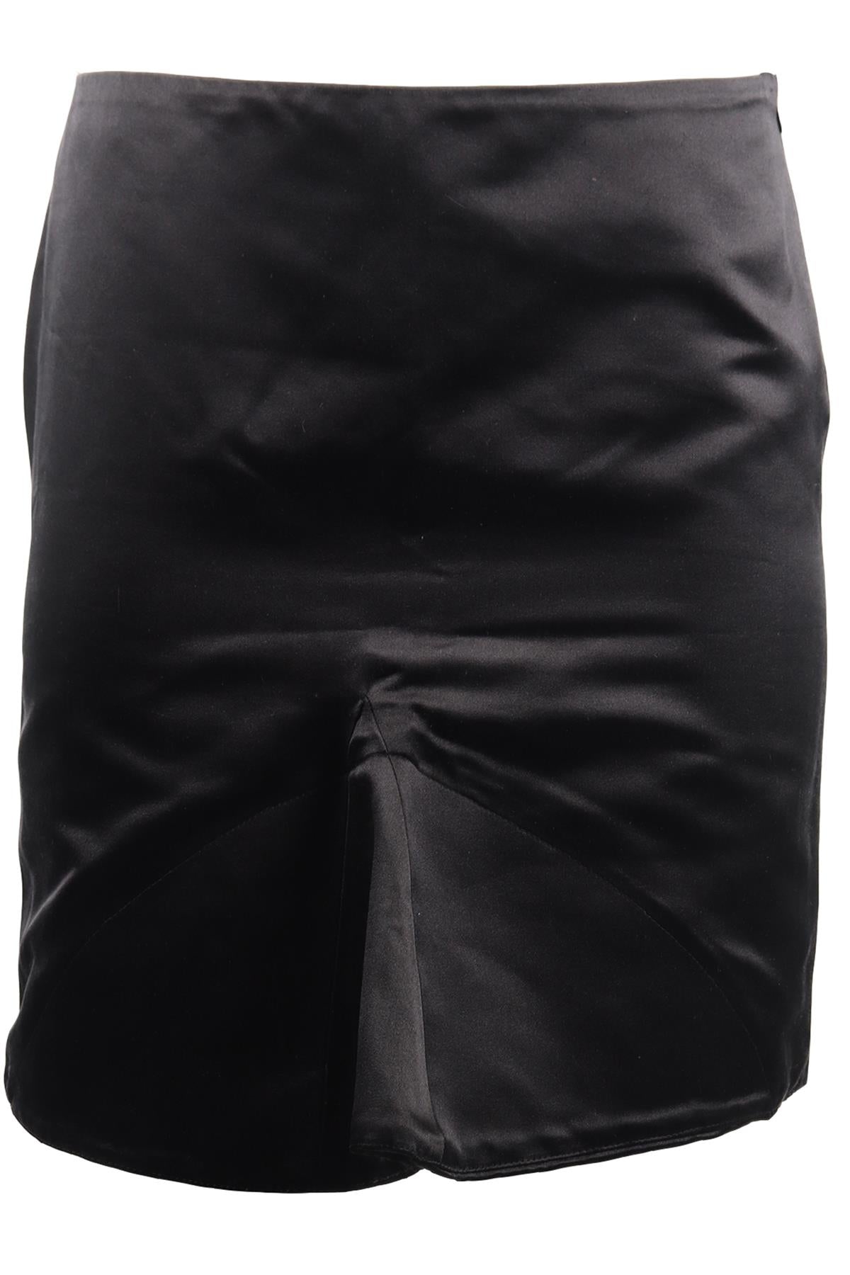 HELMUT LANG VINTAGE SILK MINI SKIRT IT 40 UK 8