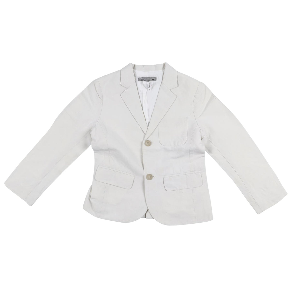 BONPOINT ECRU KIDS BOYS BLAZER 6 YEARS