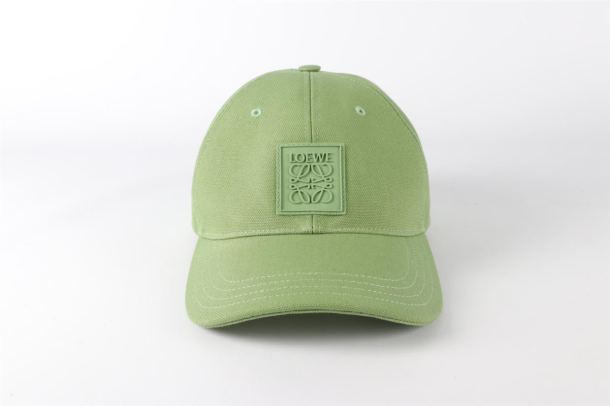 LOEWE GREEN COTTON BASEBALL CAP